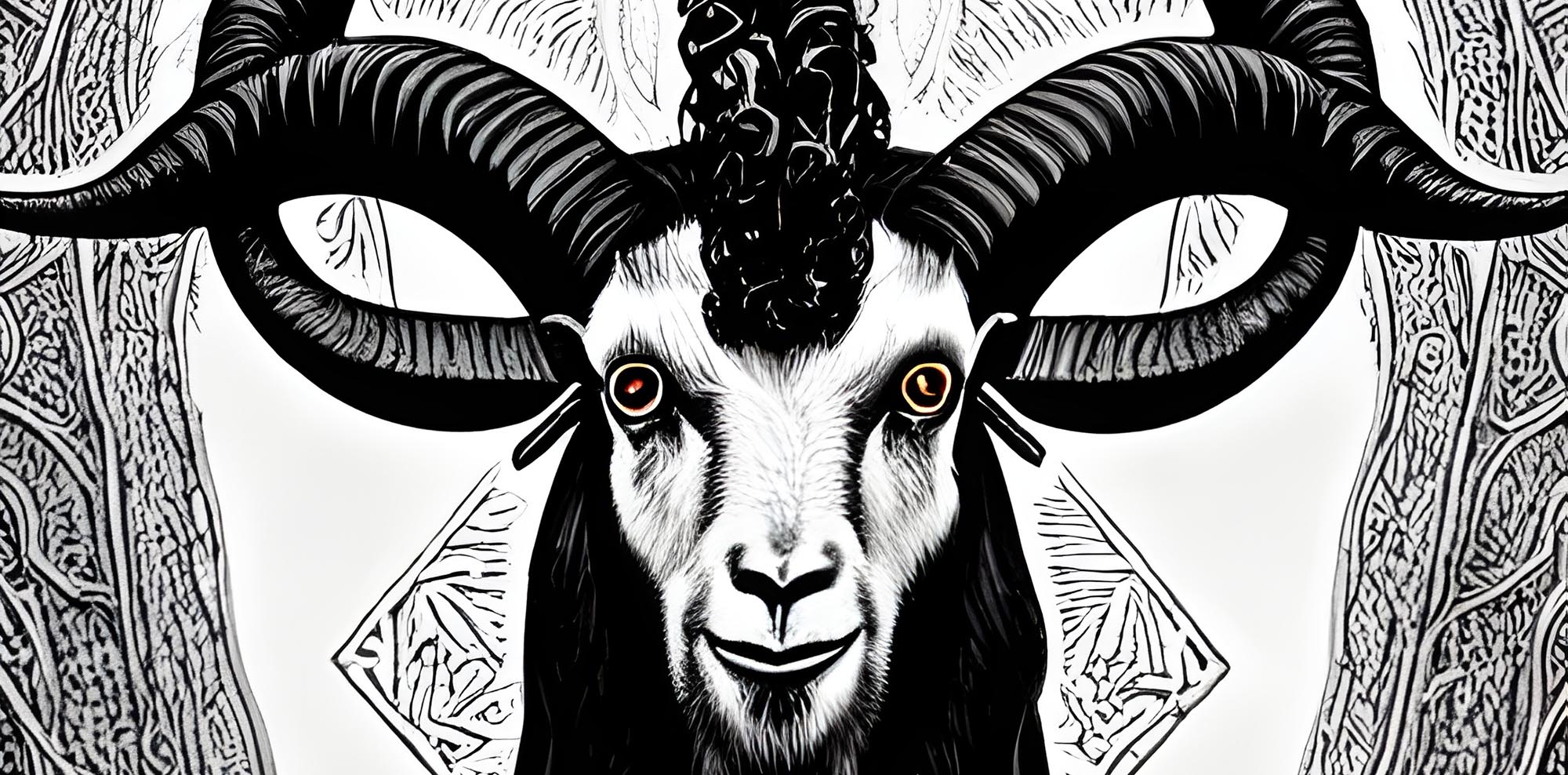 As Above, So Below: Baphomet at the 666 Crossroads of History and Myth - Sacred Surreal