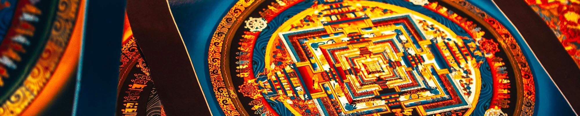 Tibetan Thangka Hanging Prints - Sacred Surreal