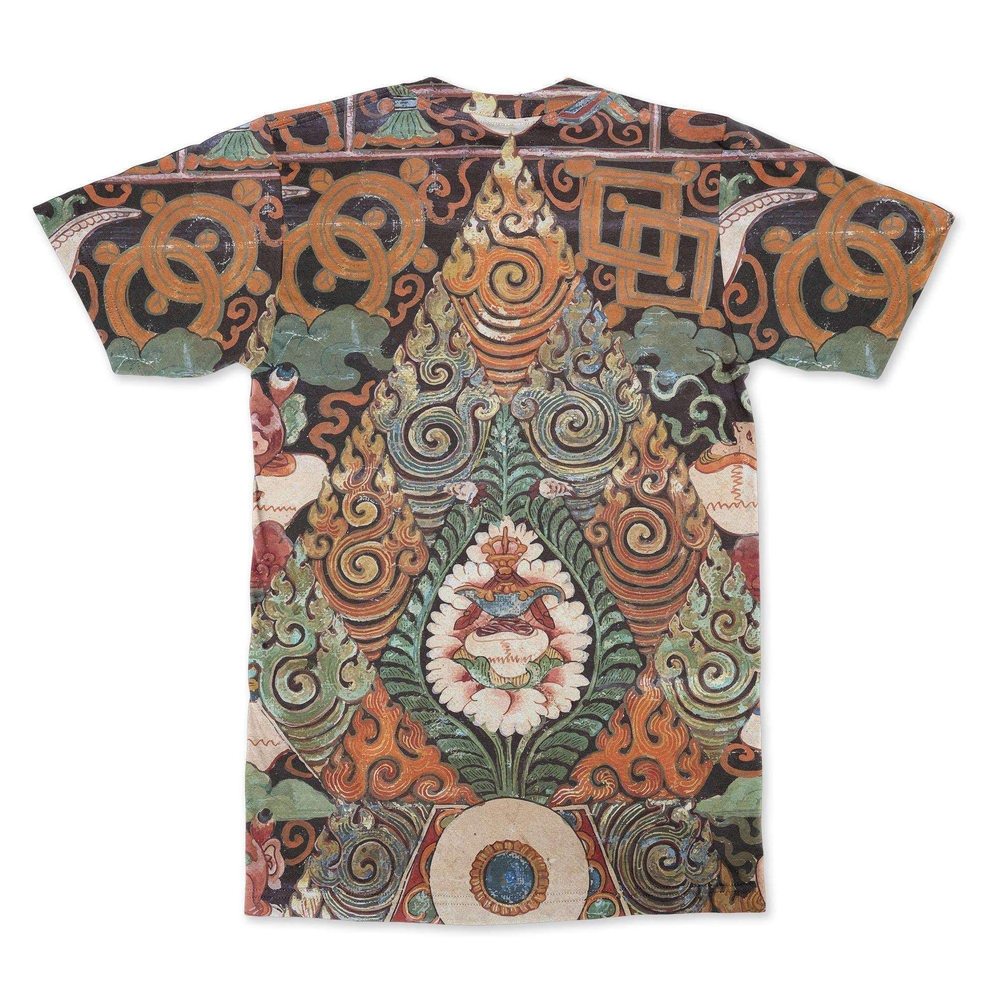 Attributes of rDo-rje Jigs-byed Tibetan Buddhist Vintage T-Shirt