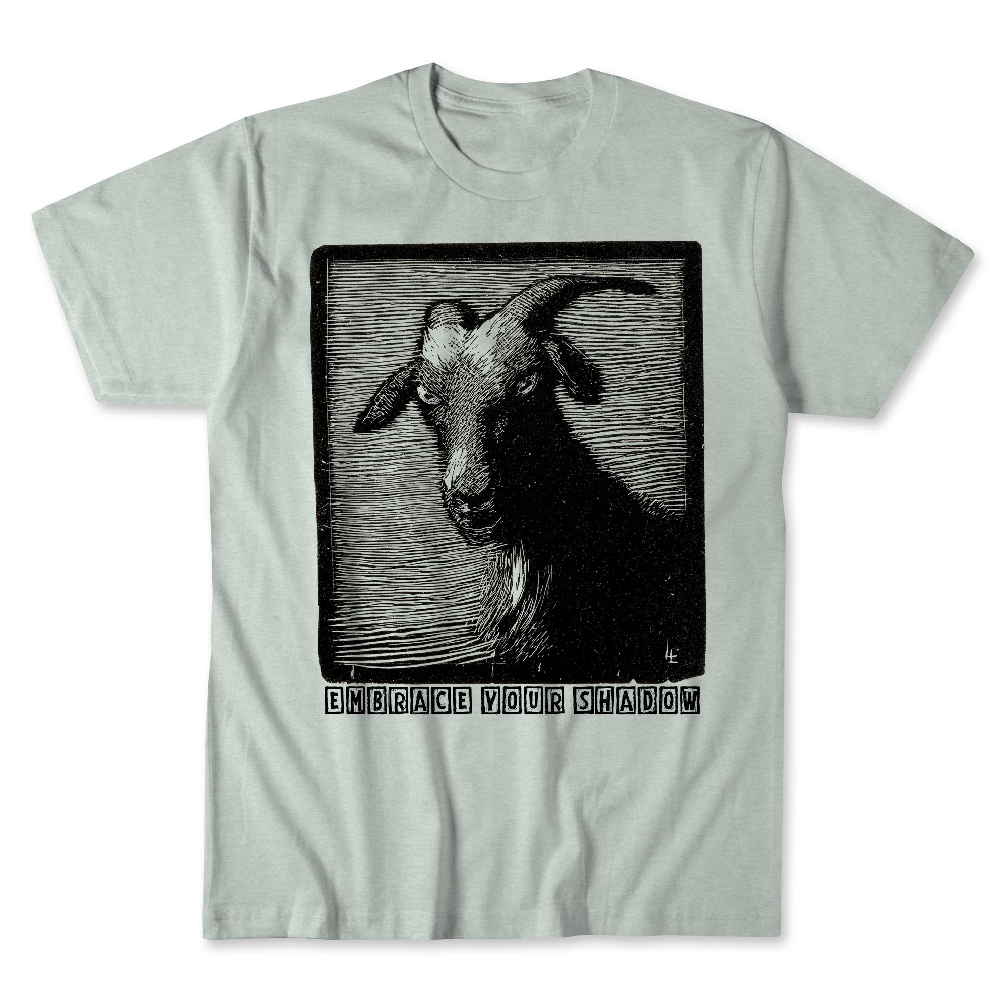 Embrace Your Shadow Goat | Jungian Unconscious | Emotion, Desires, Balance Graphic Art T-Shirt