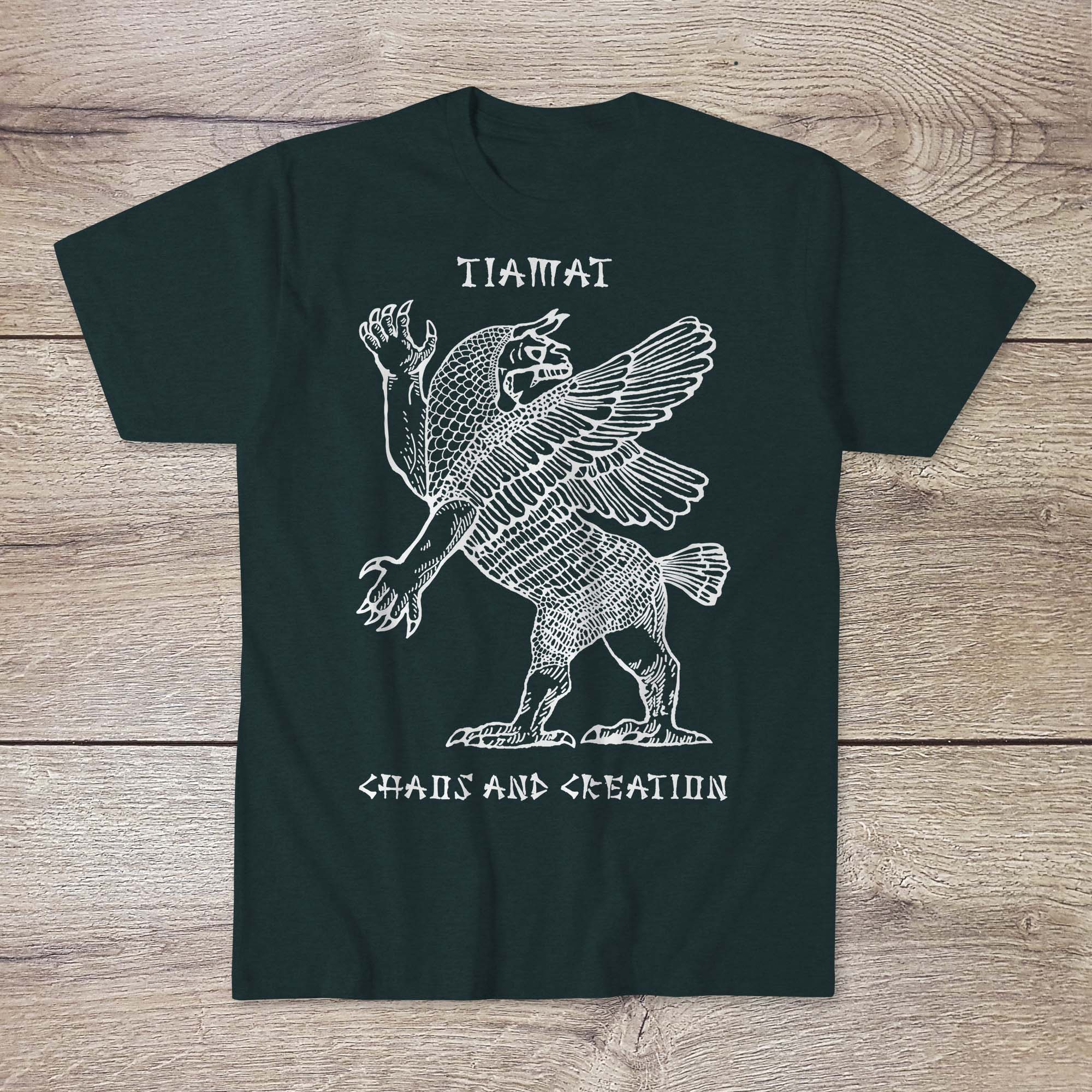 Tiamat Mythology: Chaos and Creation Goddess | Babylonian, Sumerian, Mesopotamian Mythology T-Shirt