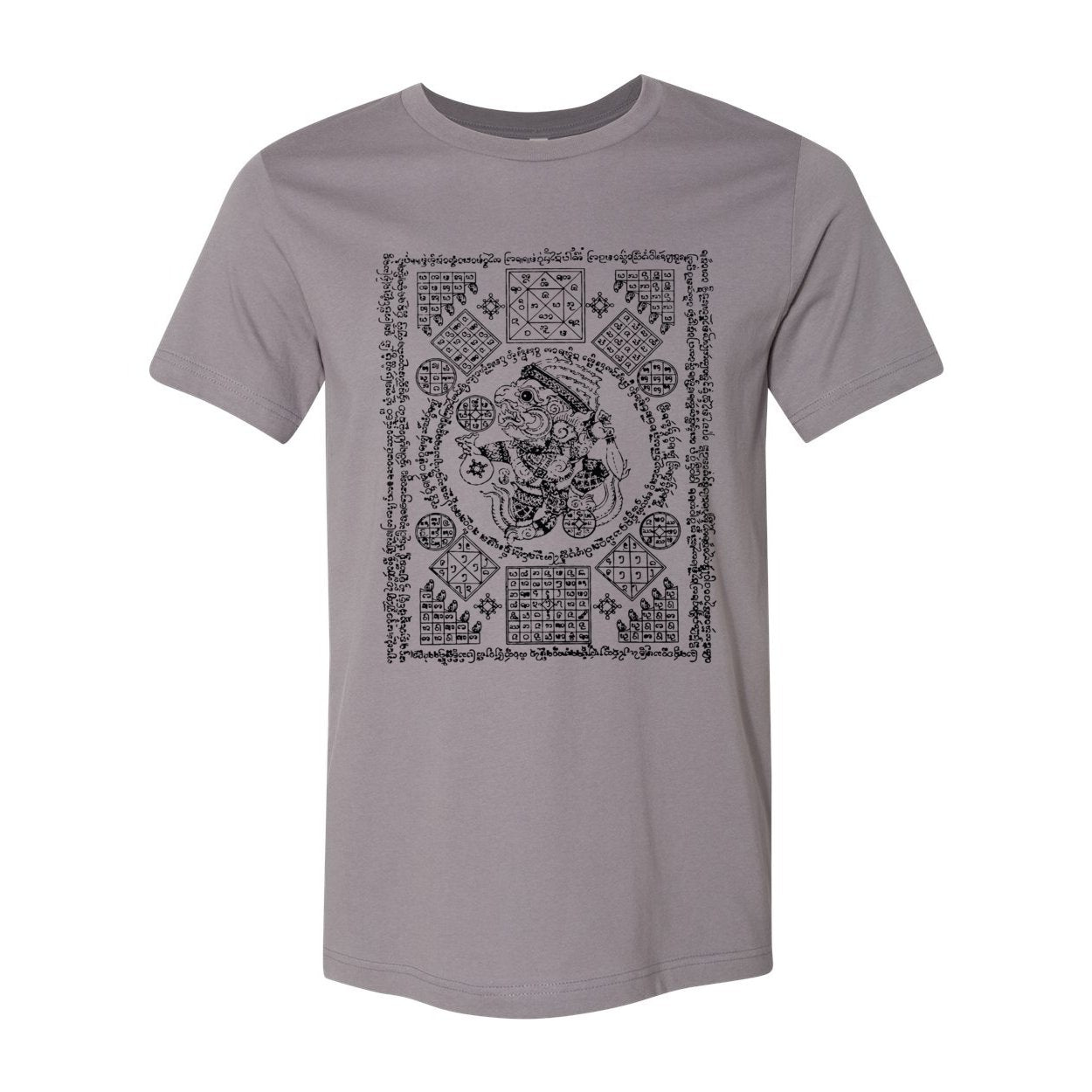 Hanuman Sak Yant Wealth & Prosperity Thai Talisman, Amulet for Luck & Abundance Graphic Art T-Shirt