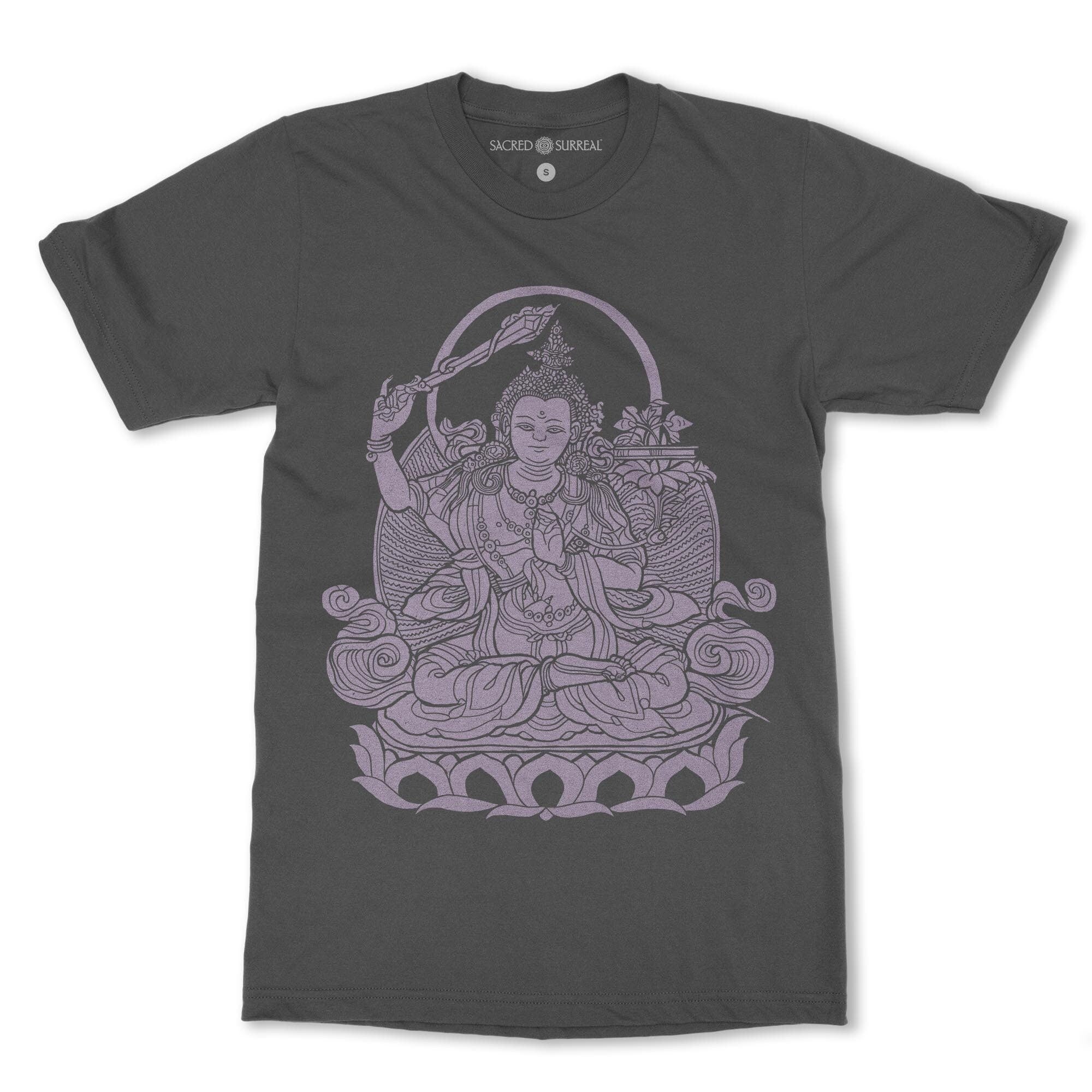 Manjusri Bodhisattva Buddhist Mahayana Zen | Buddha Dharma Meditation | Vipassana Mindfulness Gift Zazen T-Shirt