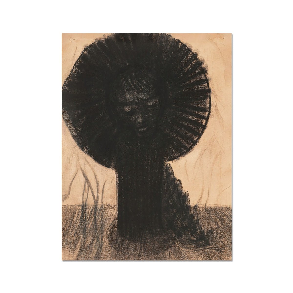 Odilon Redon: Germination Symbolist Giclée Fine Art Print