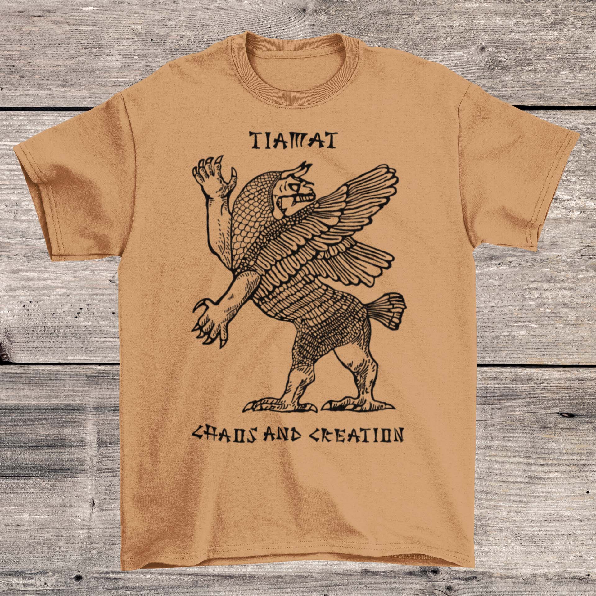 Tiamat: Chaos Creation Goddess | Ancient Babylonian, Sumerian, Mesopotamian Anunnaki Sitchen Graphic Art T-Shirt