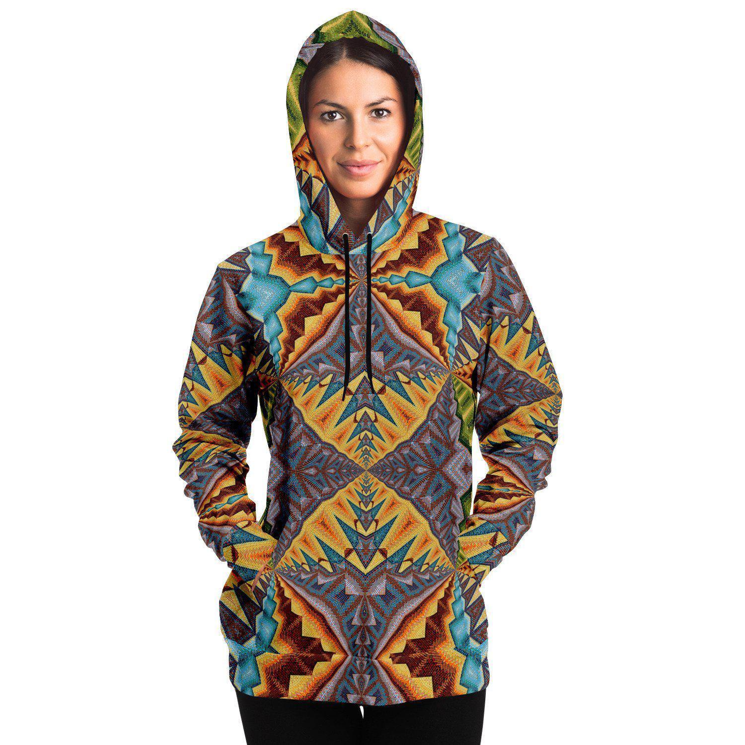 Sacred Geometry Trippy Mandala Hoodie