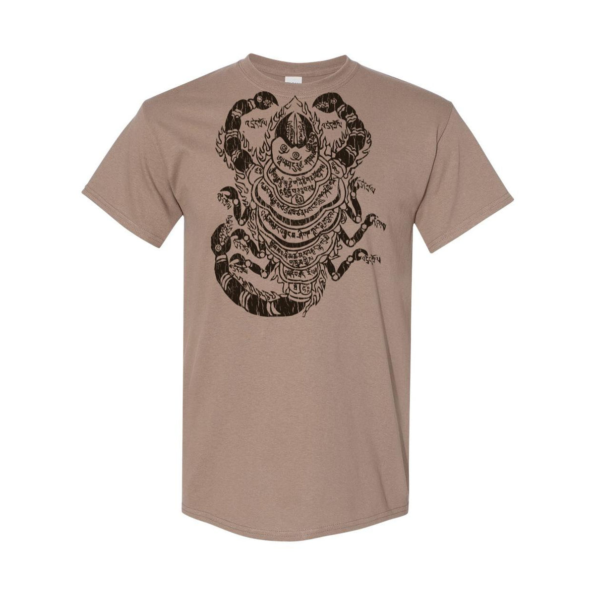 Scorpion Charm Against Demons T-Shirt ~ Brown Savana - Sacred Surreal