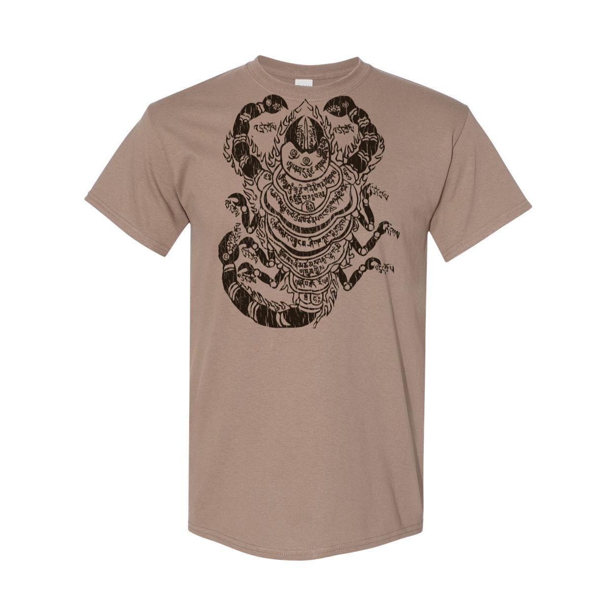 Scorpion Charm Against Demons T-Shirt ~ Brown Savana