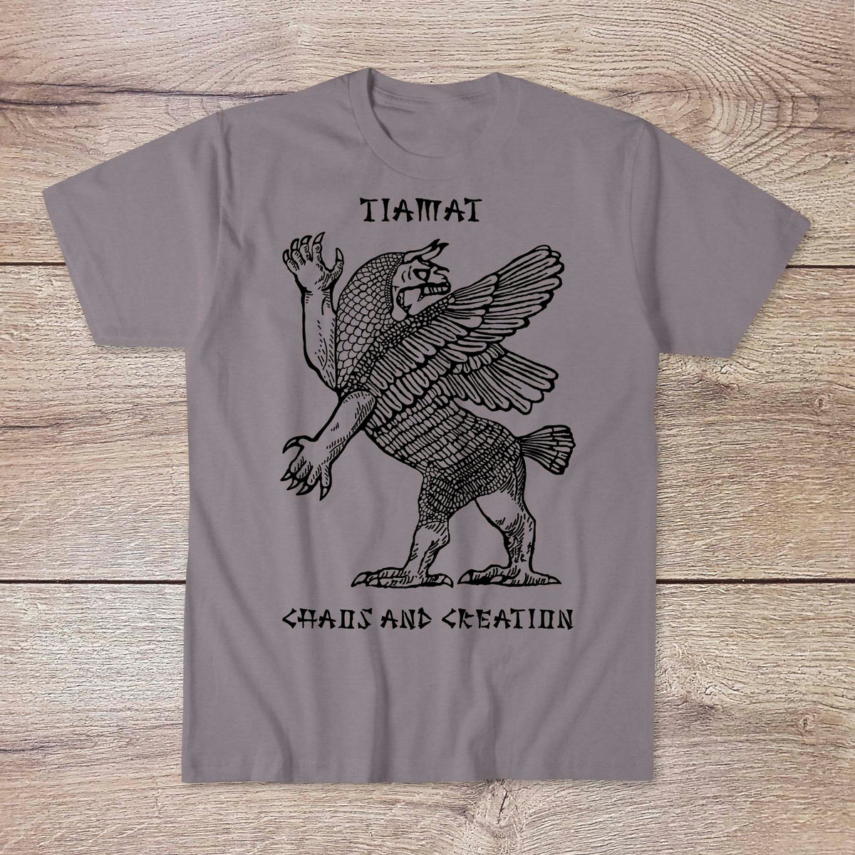 Tiamat: Chaos Creation Goddess | Ancient Babylonian, Sumerian, Mesopotamian Anunnaki Sitchen Graphic Art T-Shirt