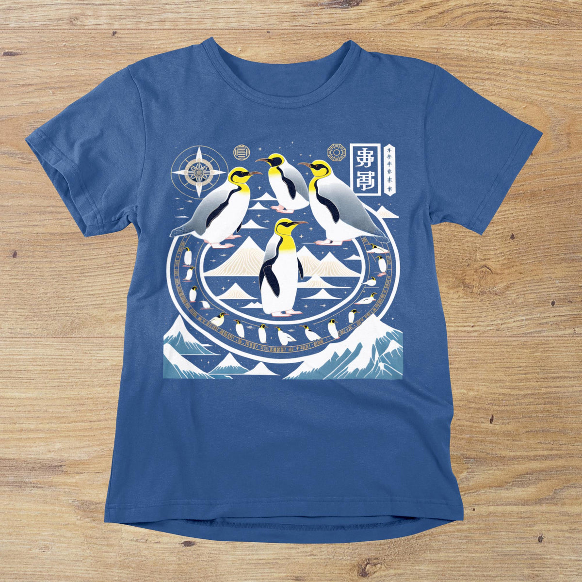 The Year of the Penguin | Alternative Chinese Zodiac, Astrology, I Ching Divination | Cute Kawaii Conservation Graphic Art T-Shirt